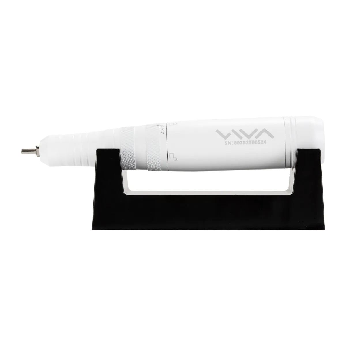 Side view of the Viva 602S handpiece on its stand