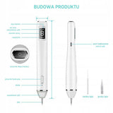 Xpreen Electrocoagulation Spot Remover Pen - dimensions and measurements shown
