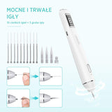 Xpreen Electrocoagulation Spot Remover Pen - dimensions and measurements shown