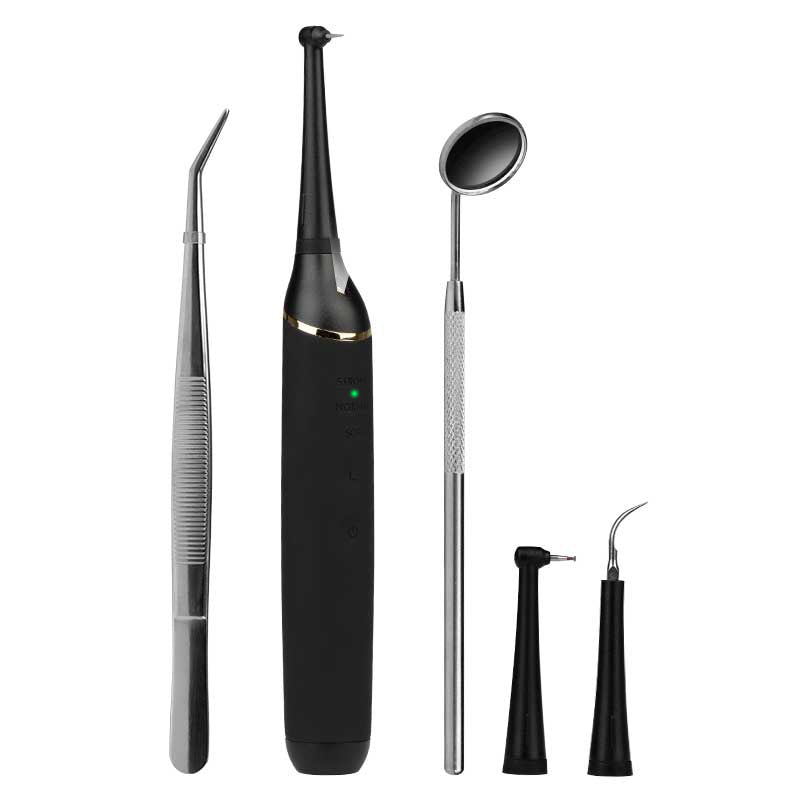 Xpreen Scaler Dental Tools - arranged with the included components on a white background