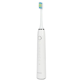 Xpreen Sonic Toothbrush - arranged with the included components on a white background