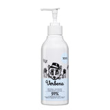 Yope Natural Hand & Body Lotion Verbena - arranged with the included components on a white background