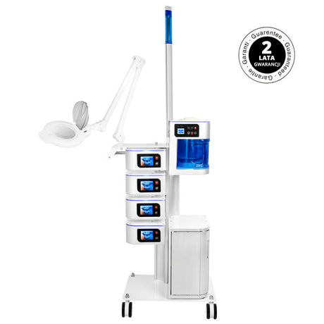 Yoshida Exclusive Multifunction Beauty Device - main unit with included components on a white background