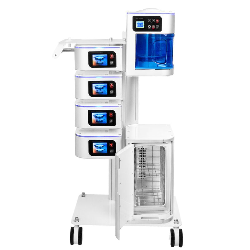Yoshida Exclusive Multifunction Beauty Device - dimensions and measurements shown