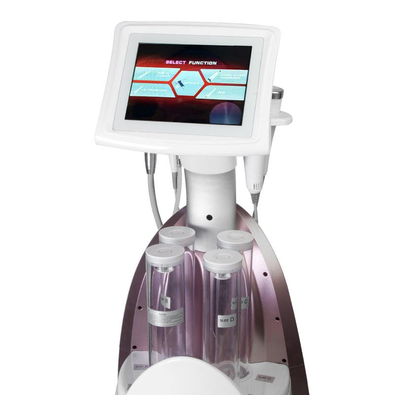 Yoshida Lotus 5in1 Hydrogen Purification Device - dimensions and measurements shown