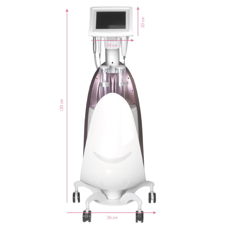 Yoshida Lotus 5in1 Hydrogen Purification Device - main unit with included components on a white background