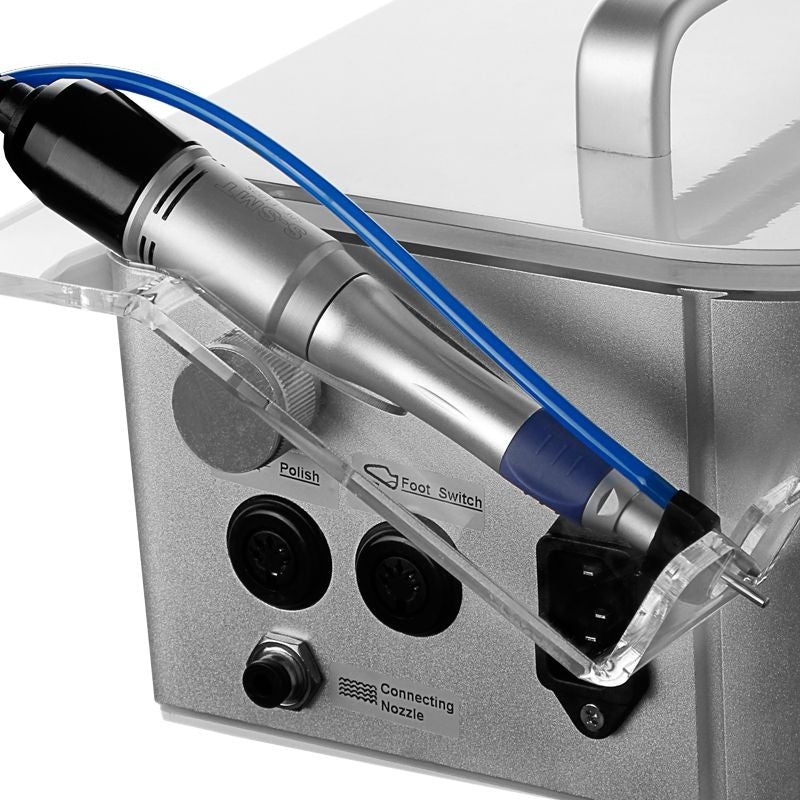 Yoshida Pro-Spray LCD Nail Drill Machine - nail drill equipment isolated on a white background