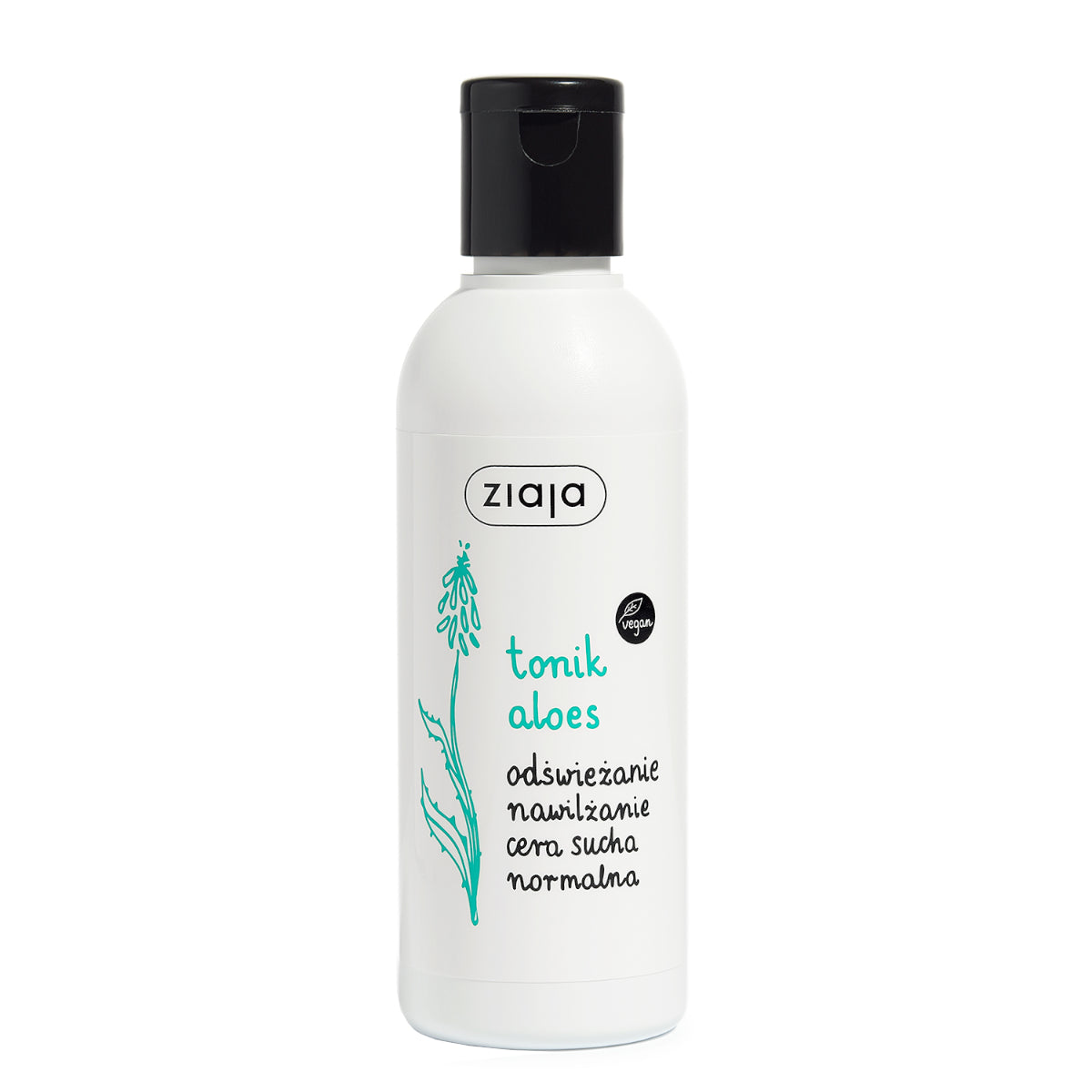 Ziaja Aloe Face Toner Refreshing & Moisturising - isolated on a white background