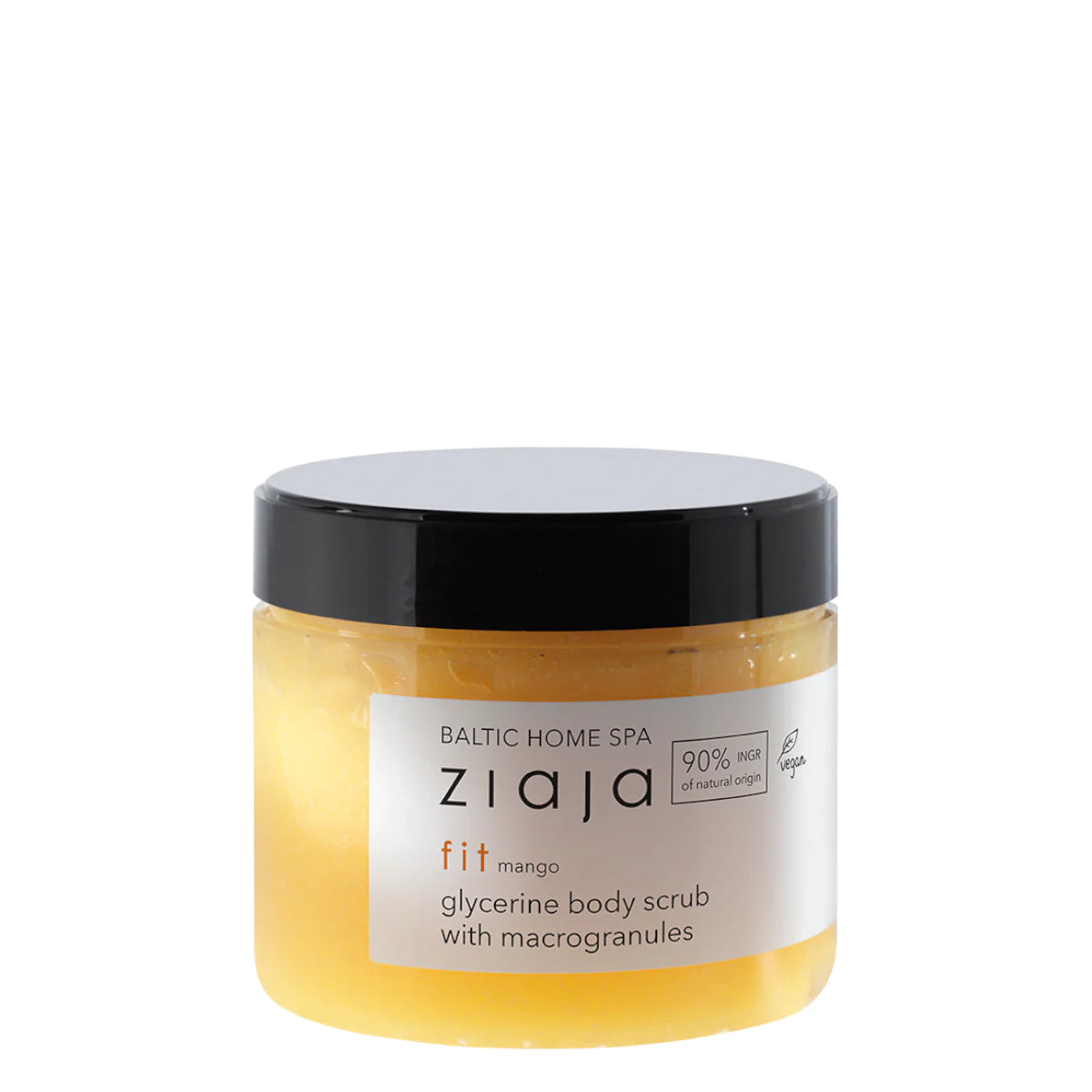 Ziaja Baltic Glycerine Coarse Body Scrub - isolated on a white background
