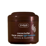 Ziaja Cocoa Butter Face Cream Light Formula Dry & Normal Skin - retail packaging on a white background
