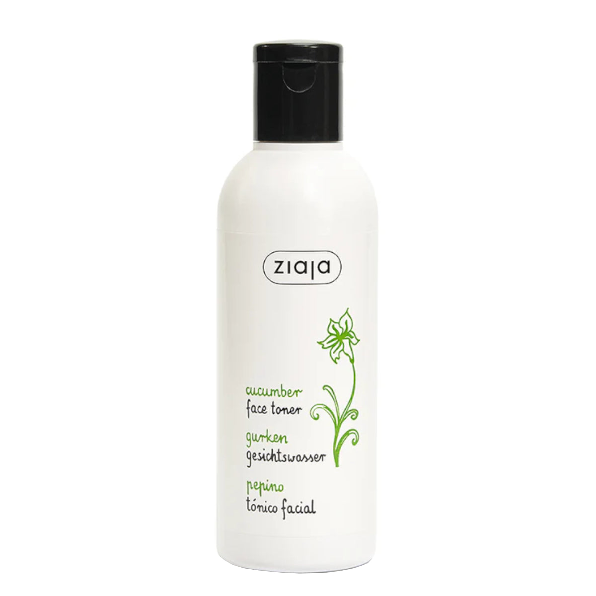 Ziaja Cucumber Face Toner Refreshing & Moisturising - isolated on a white background