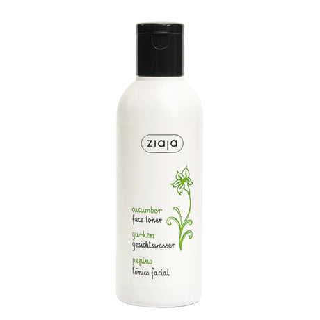Ziaja Cucumber Face Toner Refreshing & Moisturising - isolated on a white background
