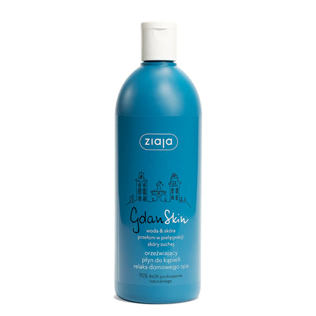 Ziaja GdanSkin Refreshing Bubble Bath Lotion - isolated on a white background