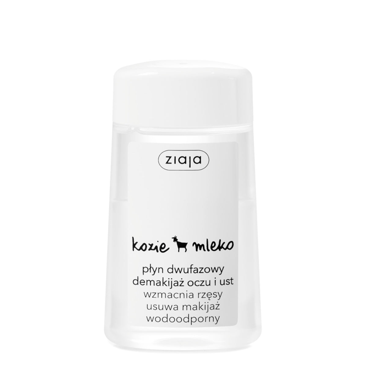 Ziaja Goat's Milk Two-Phase Makeup Remover - isolated on a white background