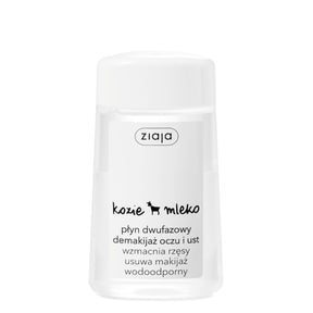 Ziaja Goat's Milk Two-Phase Makeup Remover - isolated on a white background