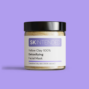 Skintended Yellow Clay 100% Detoxifying Facial Mask - Roxie Cosmetics
