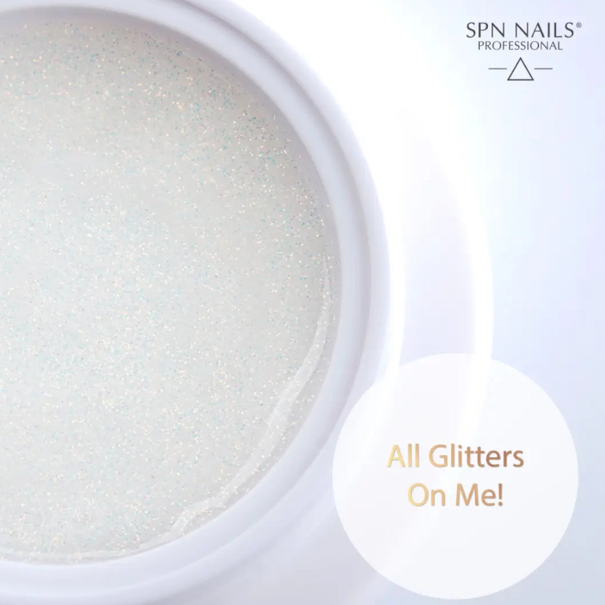 SPN Nails Acryl-O!-Gel Acrylic Gel All Glitters On Me! Swatxh