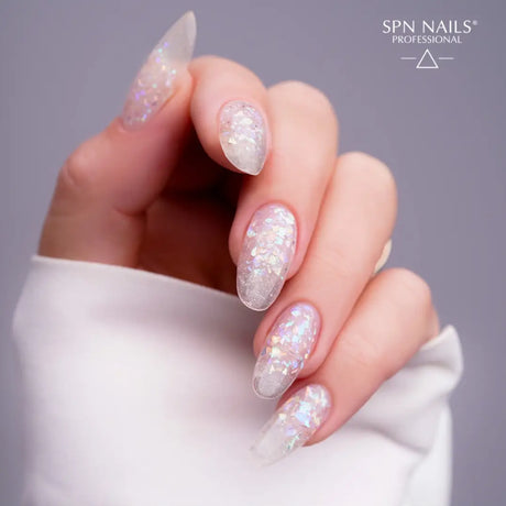 SPN Nails Acryl-O!-Gel Acrylic Gel Frozen Rainbow Nail Styling