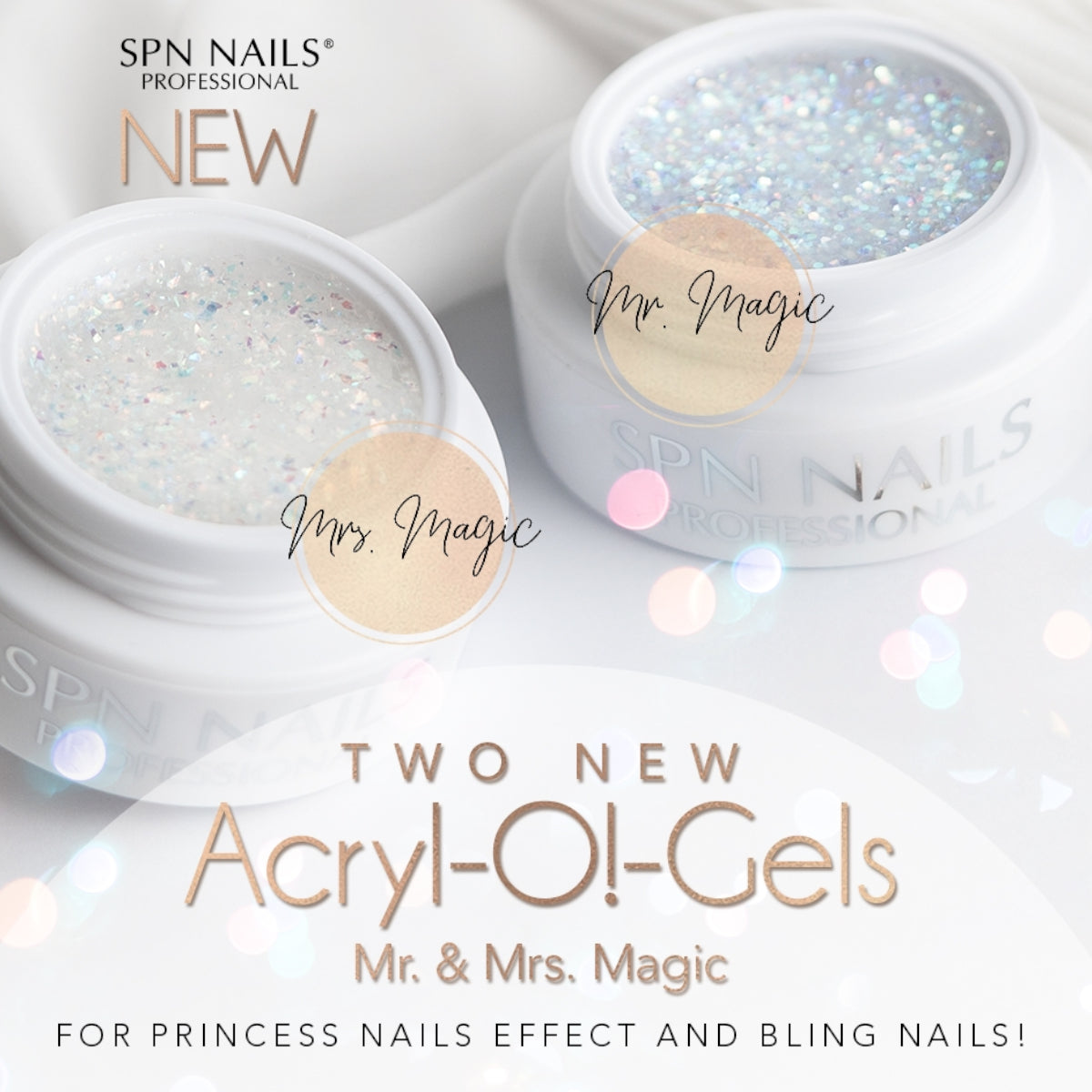 SPN Nails Acryl-O!-Gel Acrylic Gel Mrs. Magic Info