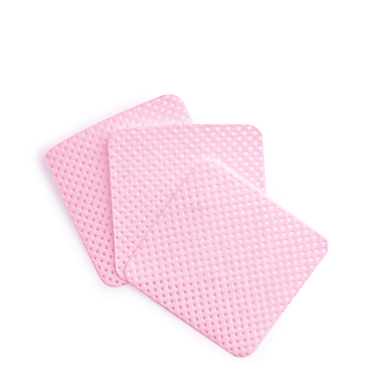 SPN Nails Perforated Dust Free Cotton Nail Pads Pink