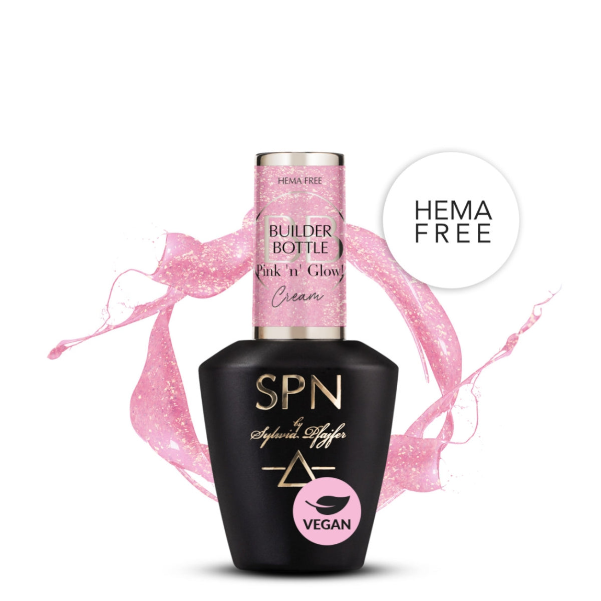 SPN Nails Builder Bottle Cream Pink 'n' Glow!