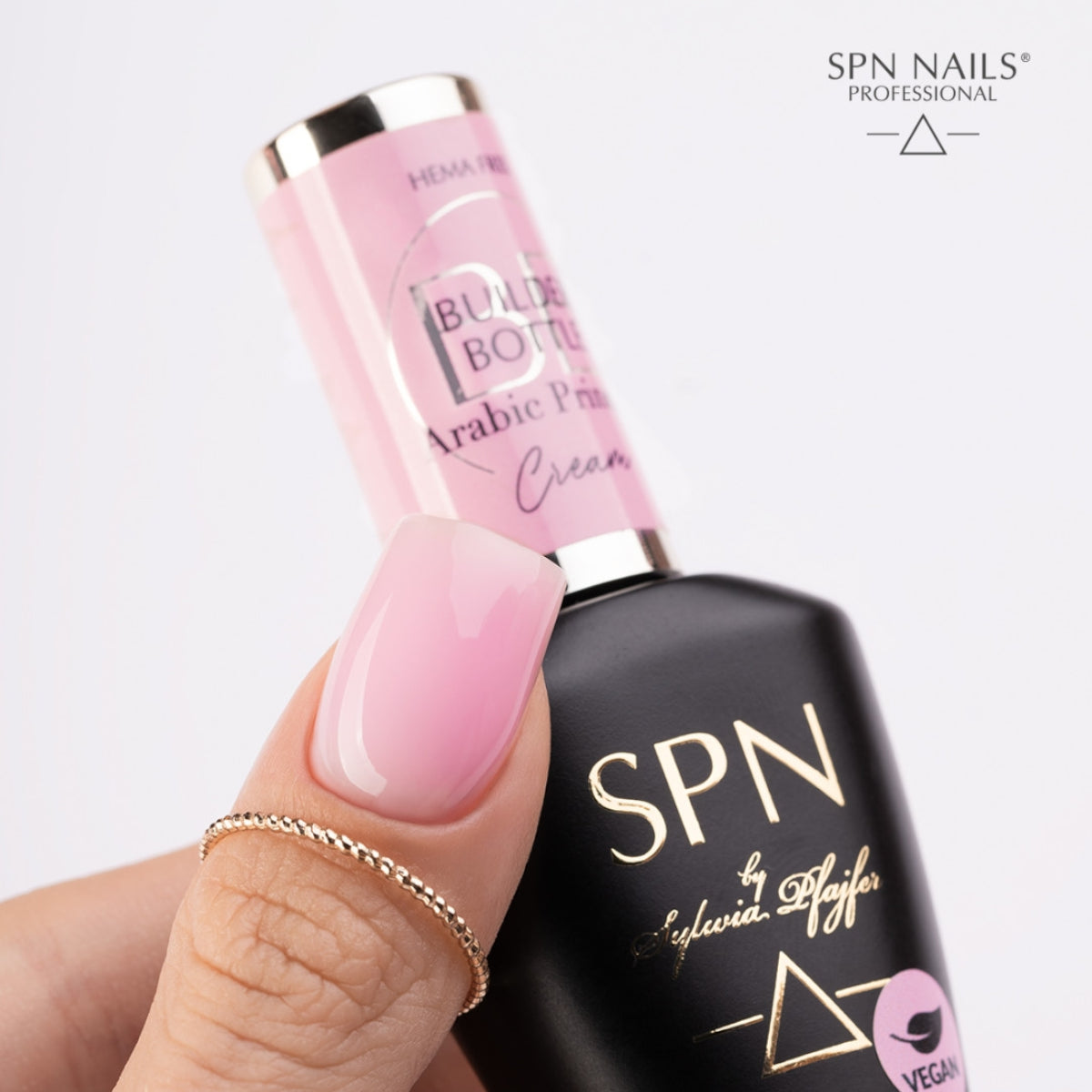 SPN Nails Builder Bottle Cream Arabic Princess Nail Style