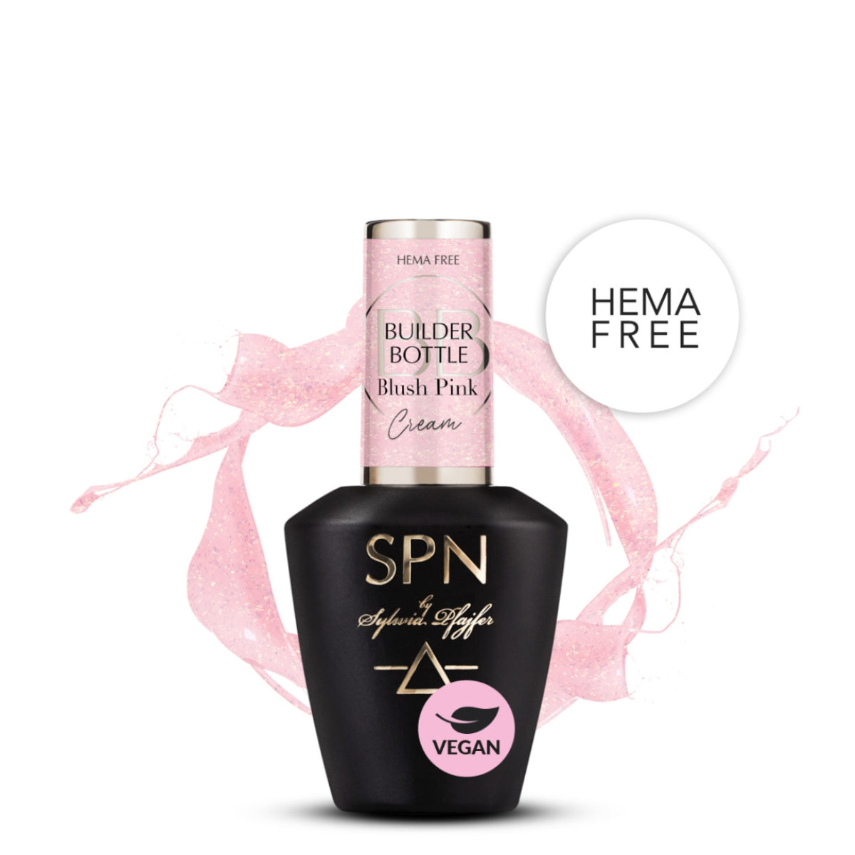 SPN Nails Builder Bottle Cream Blush Pink