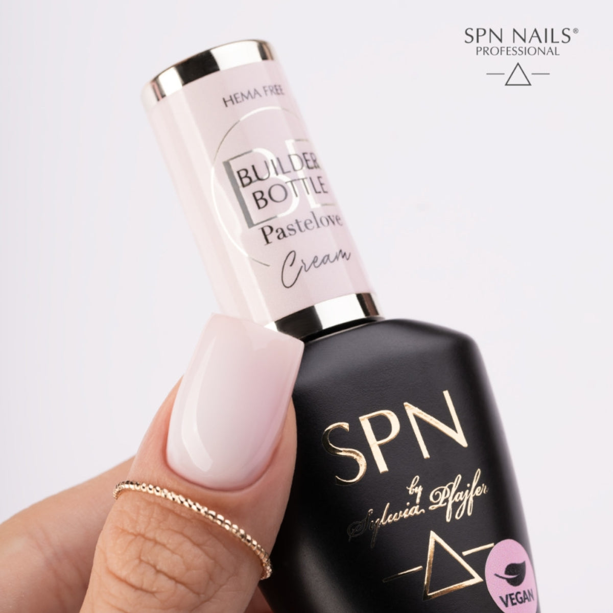 SPN Nails Builder Bottle Cream Pastelove Nail Styling