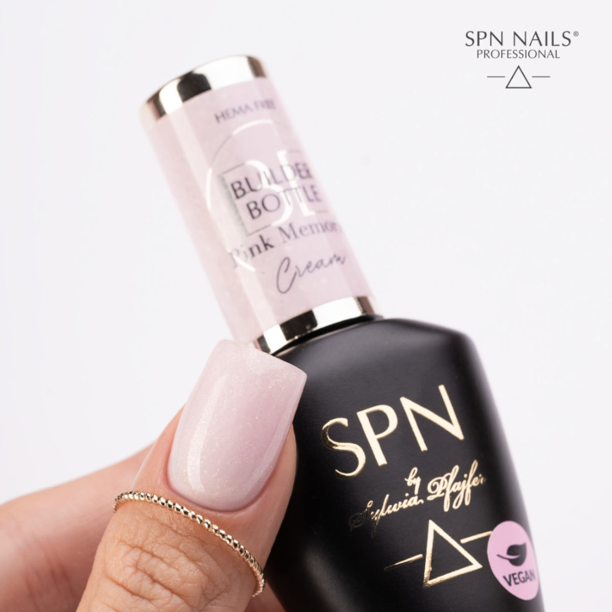 SPN Nails Builder Bottle Cream Pink Memories Nail Colour