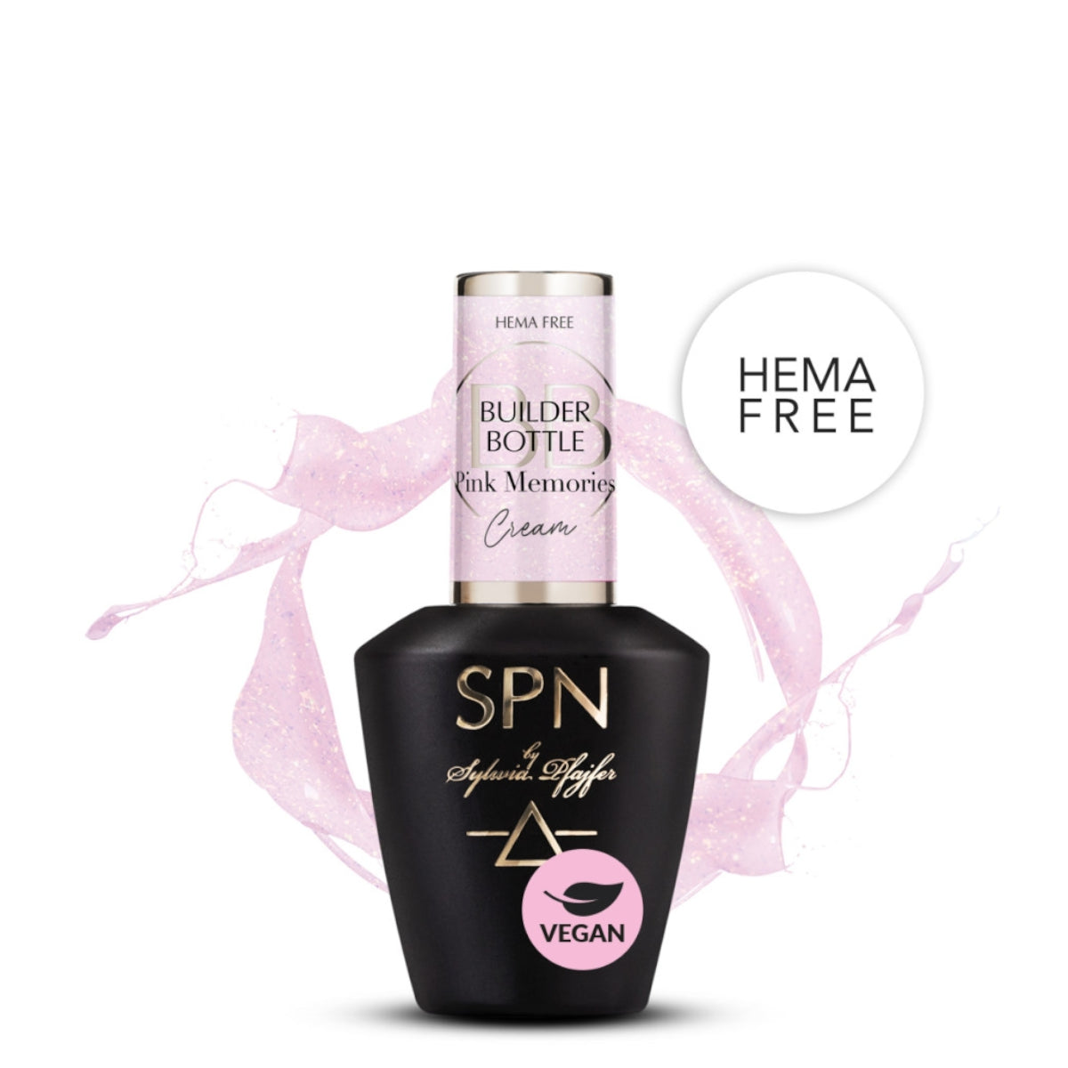 SPN Nails Builder Bottle Cream Pink Memories