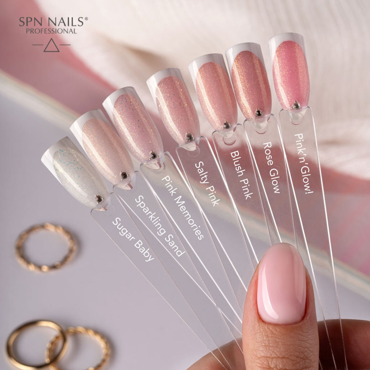 SPN Nails Builder Bottle Cream Salty Pink Collection