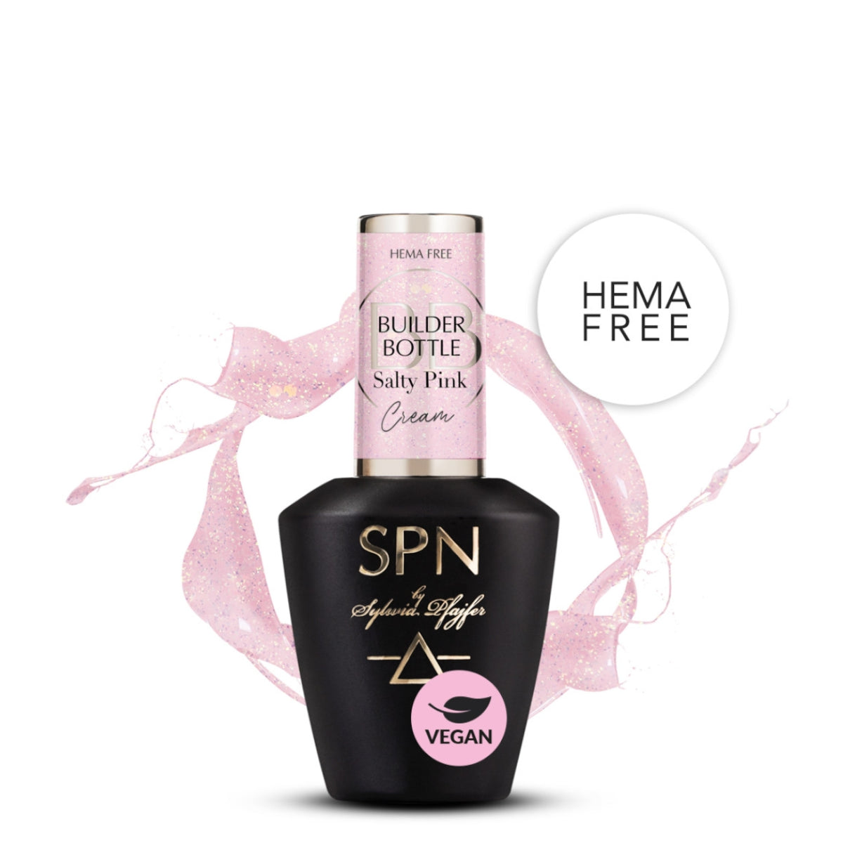 SPN Nails Builder Bottle Cream Salty Pink