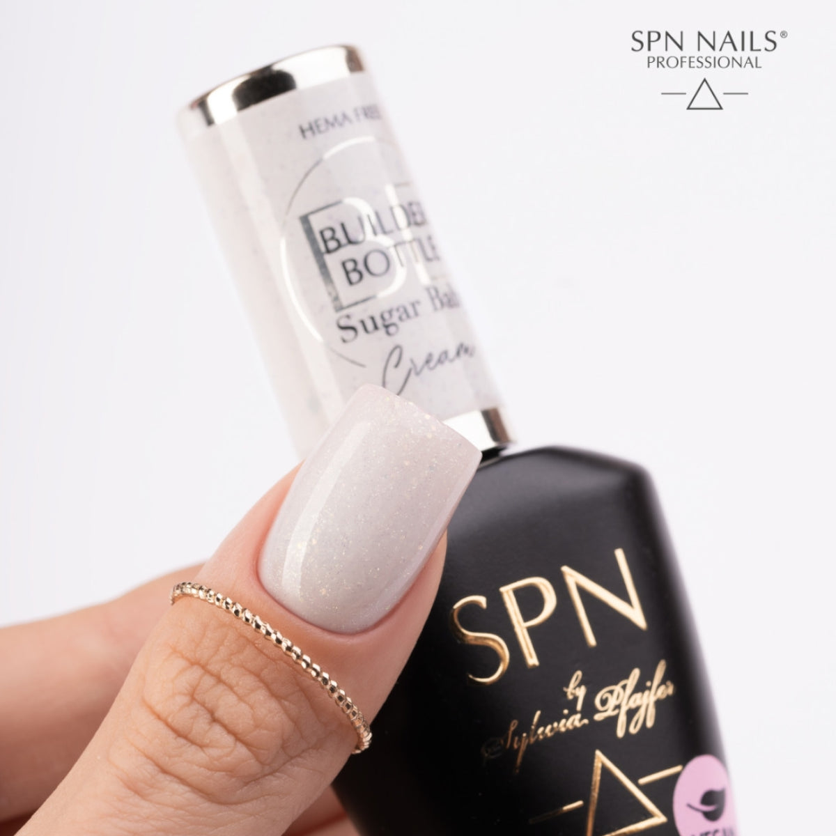 SPN Nails Builder Bottle Cream Sugar Baby Nail