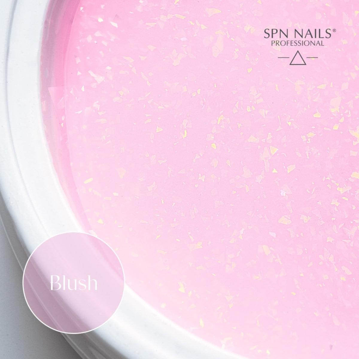 SPN Nails Builder Shine Gel Blush Swatch