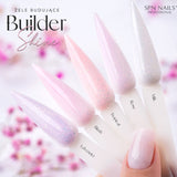 SPN Nails Builder Shine Gel Lavender Line Swatches