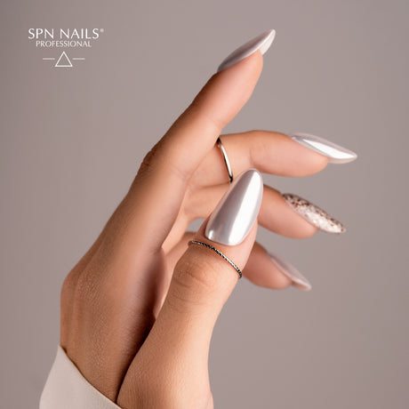 SPN Nails Nail Liquid Chrome Pearl Nail Dust Nail Styling