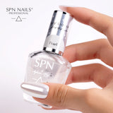 SPN Nails Nail Liquid Chrome Pearl Nail Dust Swatch