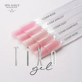 SPN Nails TiXo Builder Gel Cover Apricot by Marta Dziurkowska