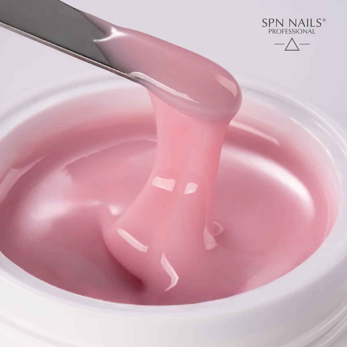 SPN Nails TiXo Builder Gel Cover Apricot by Marta Dziurkowska