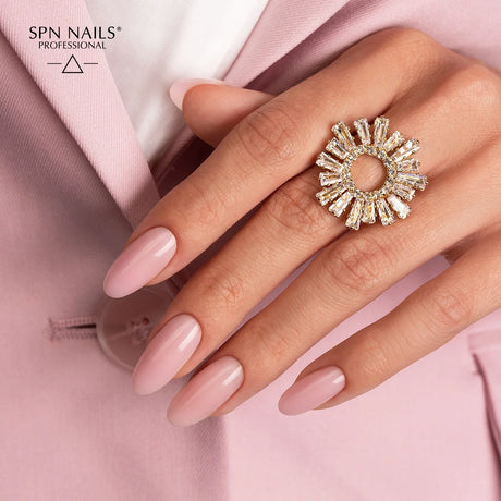 SPN Nails TiXo Builder Gel Cover Apricot by Marta Dziurkowska