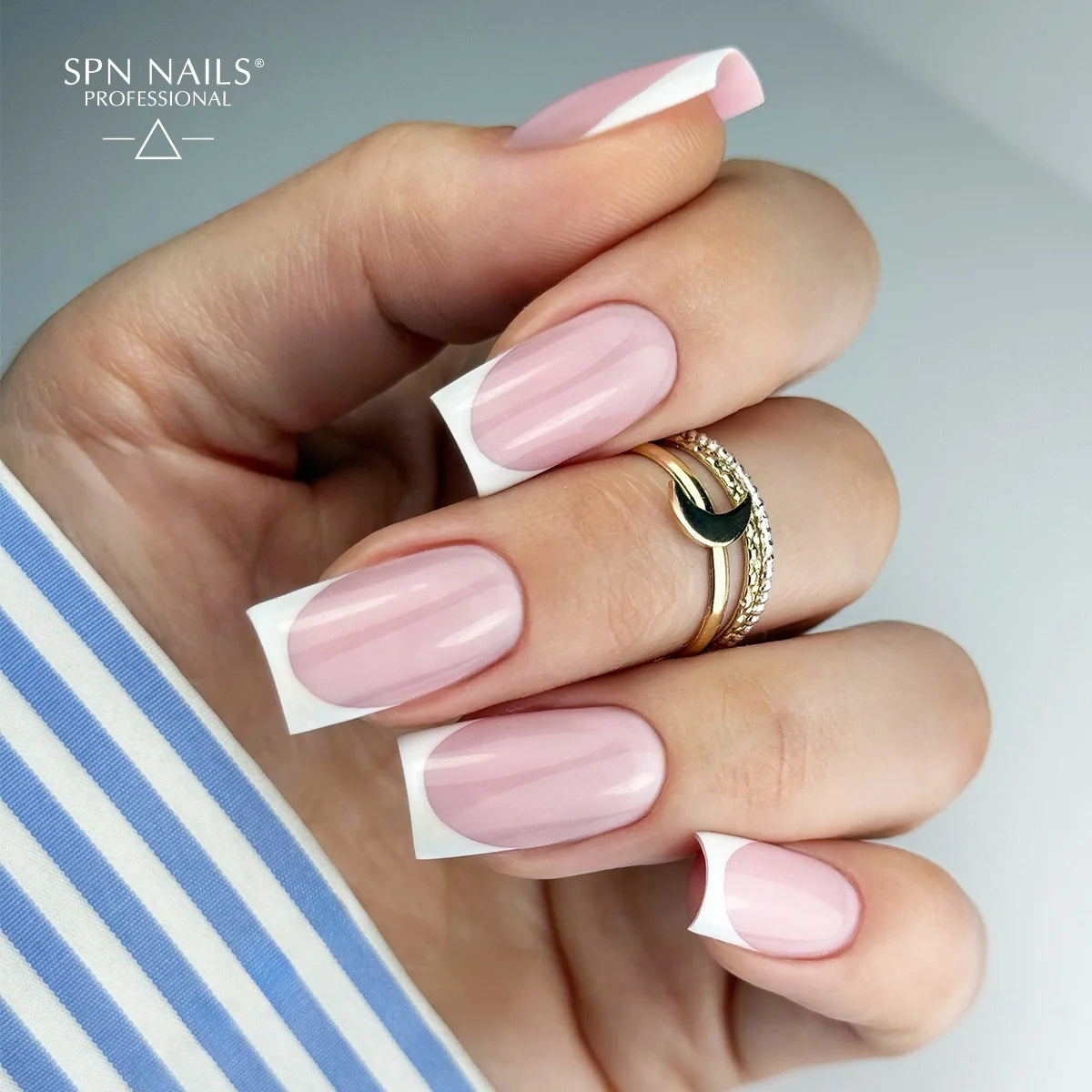 SPN Nails TiXo Builder Gel Cover Apricot by Marta Dziurkowska