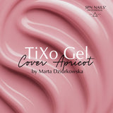 SPN Nails TiXo Builder Gel Cover Apricot by Marta Dziurkowska