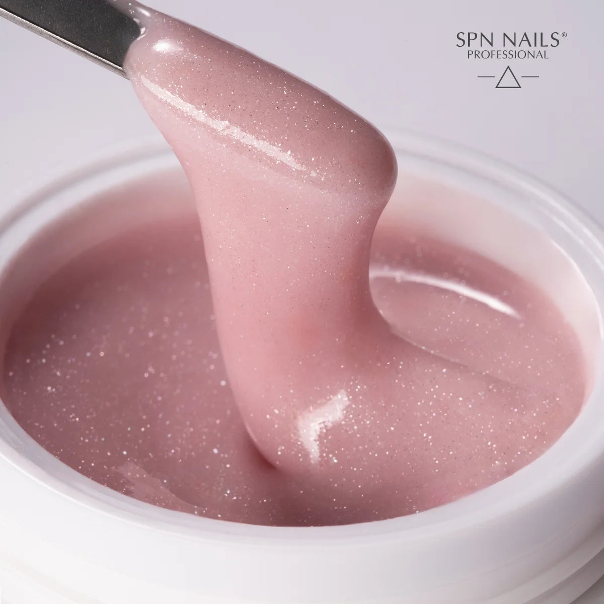 SPN Nails TiXo Builder Gel Cover Dust by Marta Dziurkowska