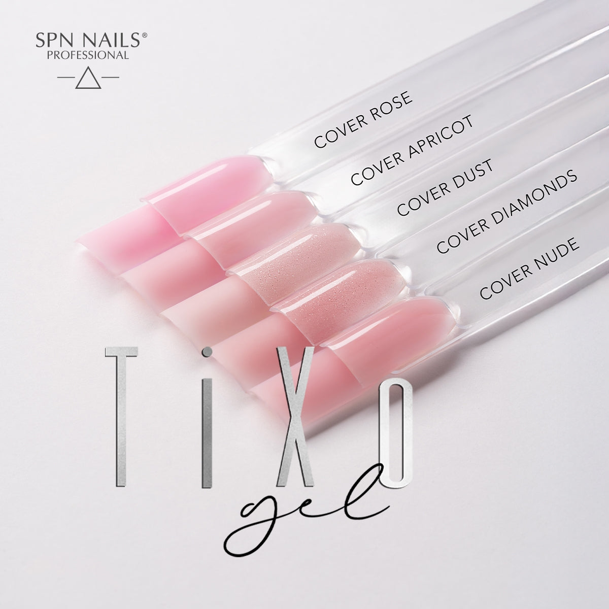 SPN Nails TiXo Builder Gel Cover Dust by Marta Dziurkowska
