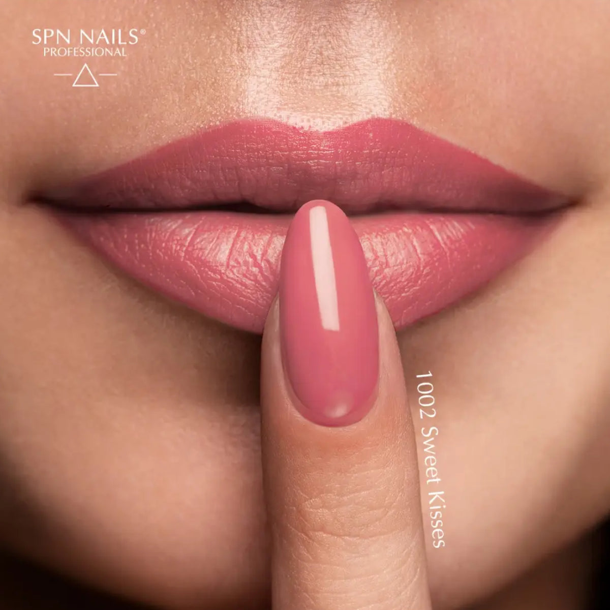 SPN Nails UV/LED Gel Polish 1002 Sweet Kisses Swatch