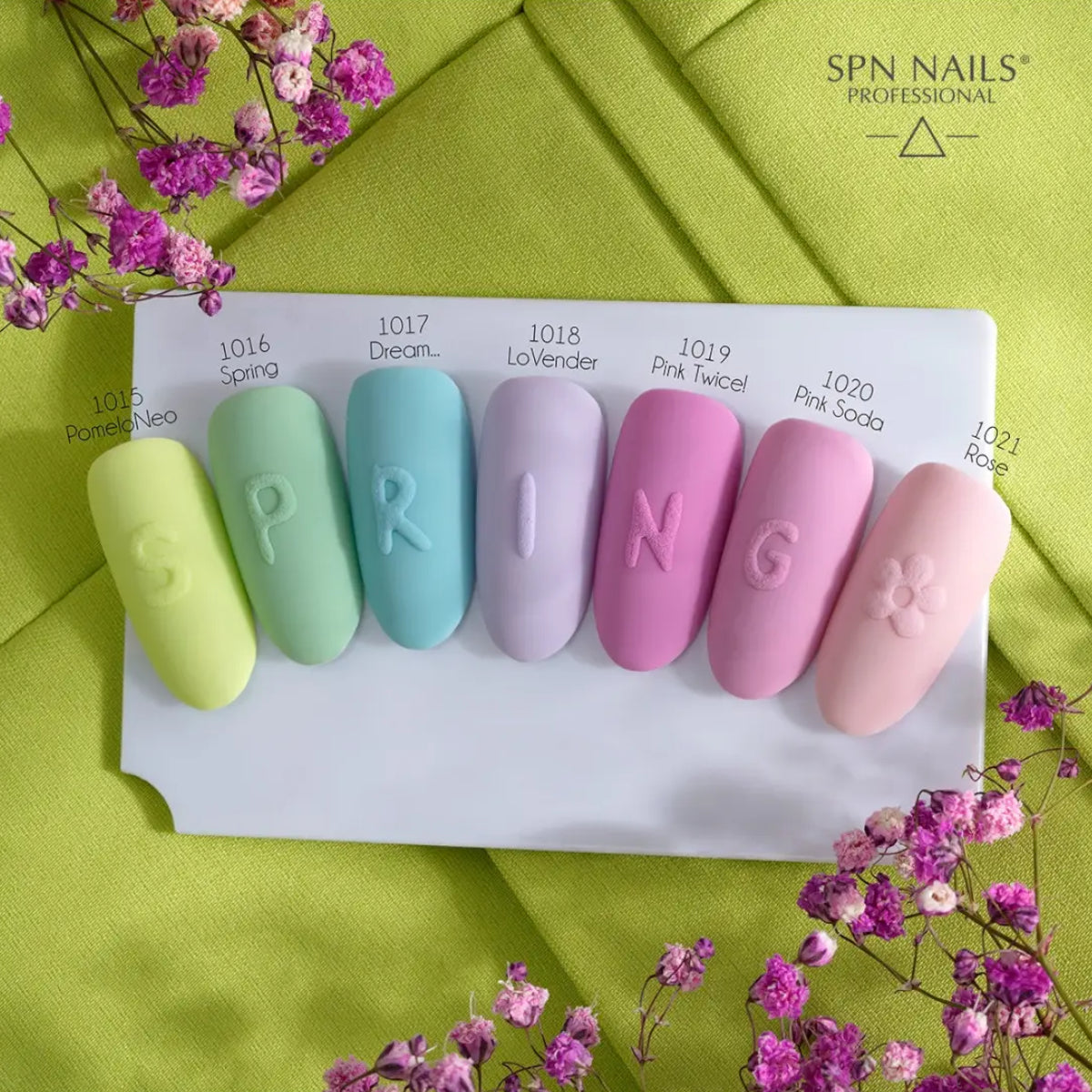 SPN Nails UV/LED Gel Polish 1019 Pink Twice! Spring Nail Colour