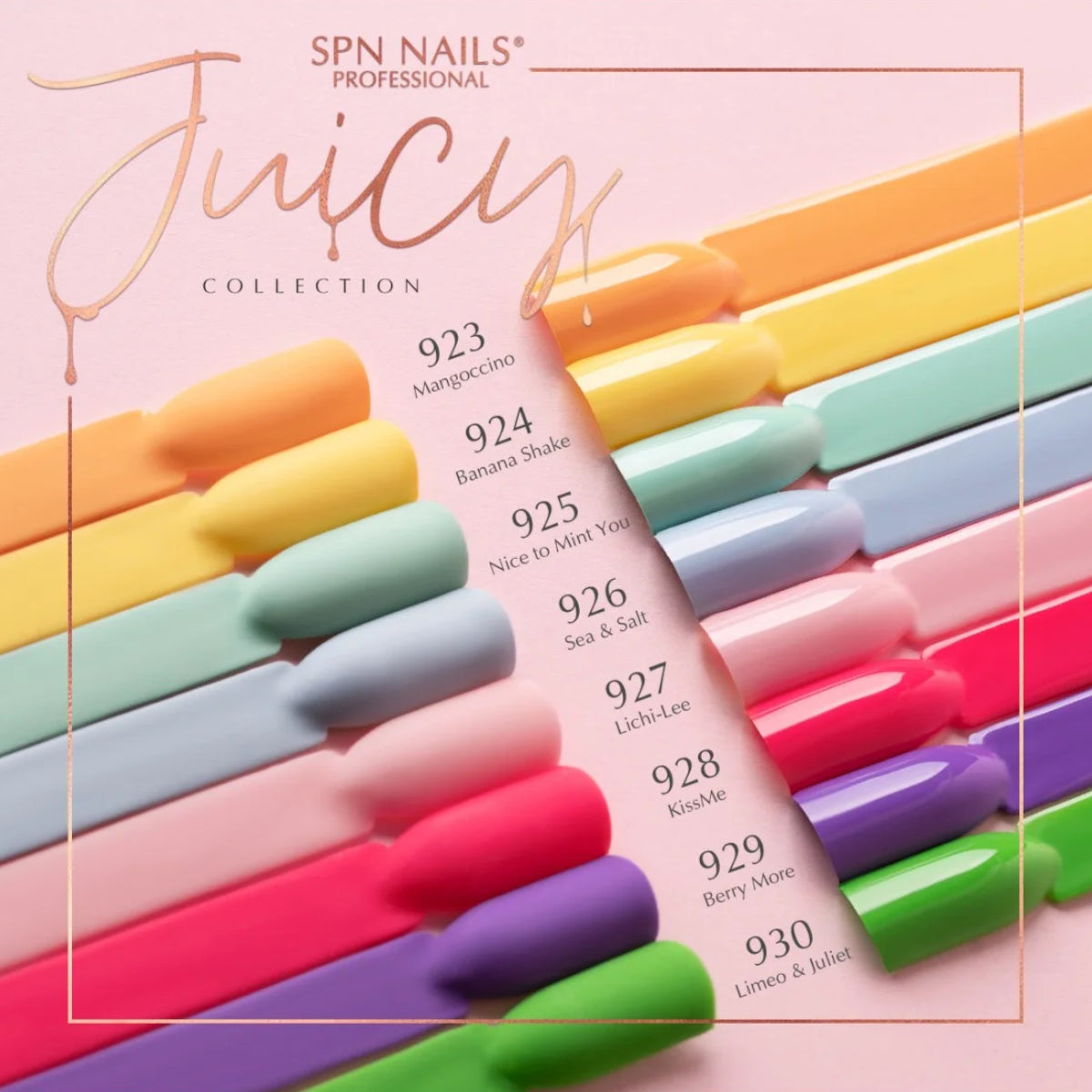 SPN Nails UV/LED Gel Polish 924 Banana Shake Collection