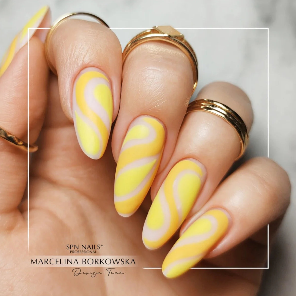 SPN Nails UV/LED Gel Polish 924 Banana Shake Nail Styling