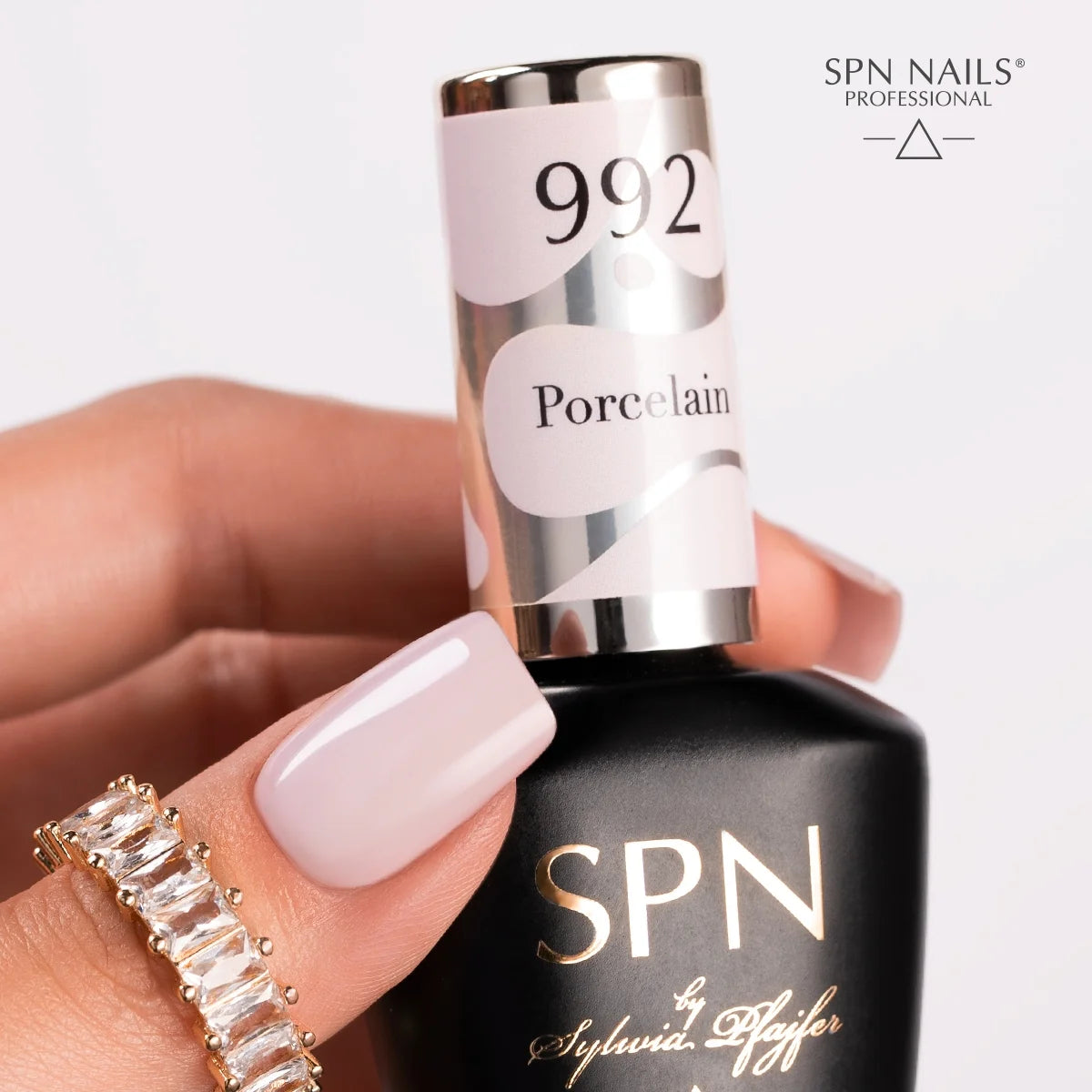 SPN Nails UV/LED Gel Polish 992 Porcelain Swatch