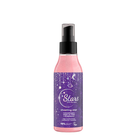 Stars Shoothing Illuminating Body Oil with Particles